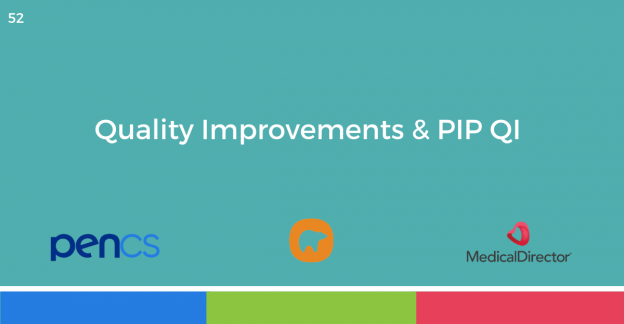 PIP QI – Implementing Quality Improvements using MedicalDirector (includes Pen CS & Polar)
